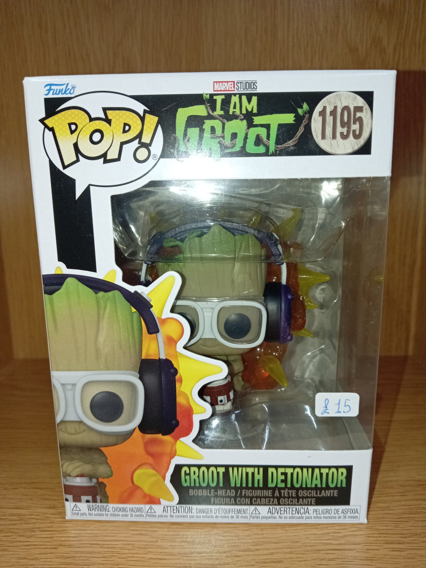 Marvel I Am Groot - Groot With Detonaror #1195