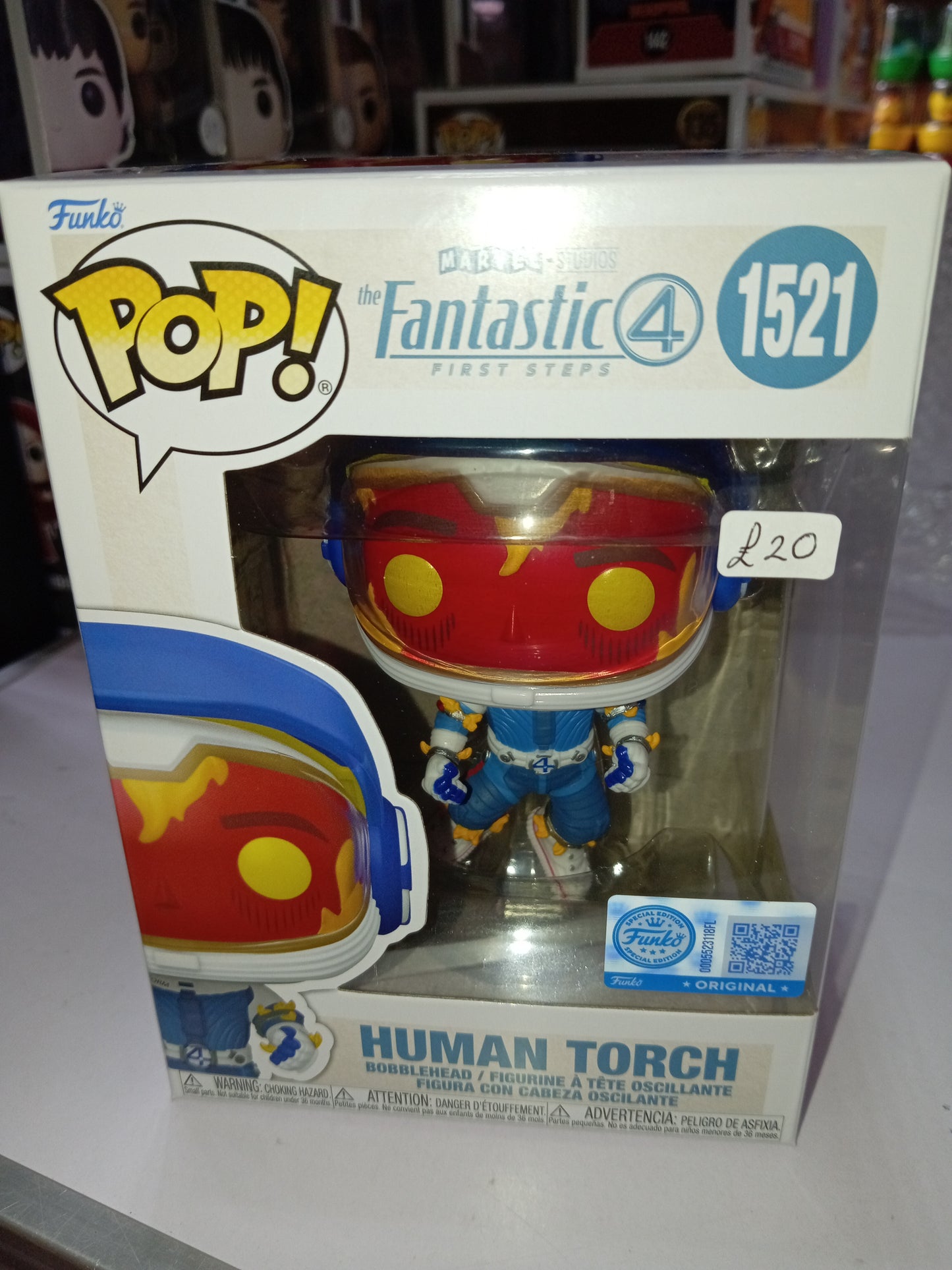 The Fantastic 4 First Steps - Human Torch #1521